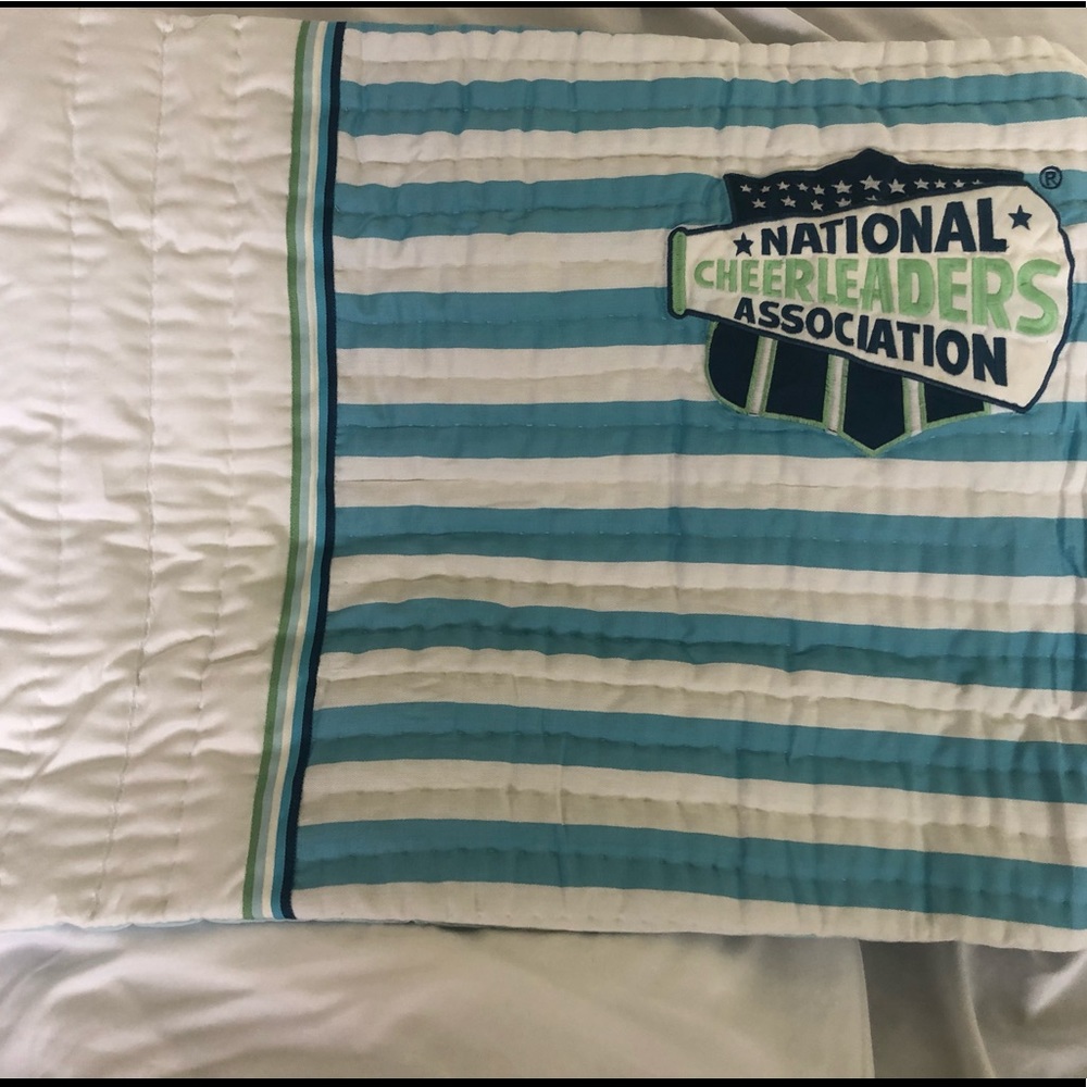 Pottery Barn Teen Kids Cheerleader Sham NWOT